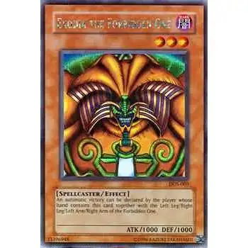 YuGiOh Dark Duel Stories Secret Rare Exodia the Forbidden One DDS-003