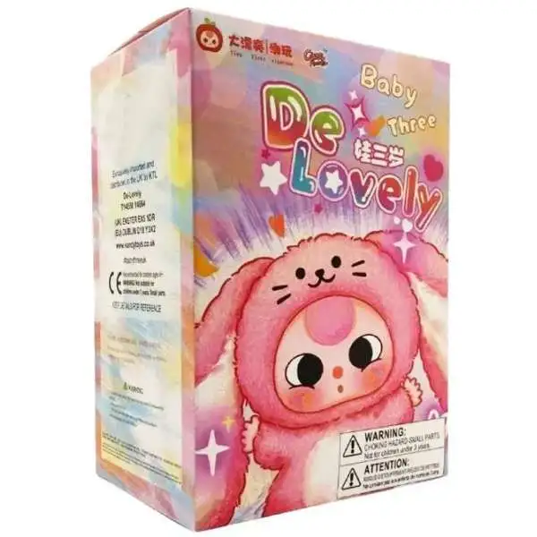 Baby Three De-Lovely Mystery Pack [1 RANDOM Collector Vinyl Plush]