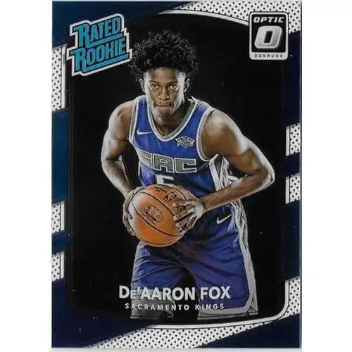 NBA 2017 Optic Basketball De'Aaron Fox #196 [Rated Rookie]