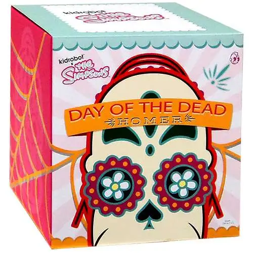 The Simpsons Homer Simpson Exclusive Action Figure [Day of the Dead Mariachi]