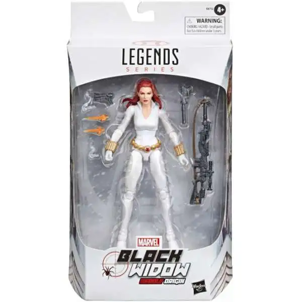 Marvel Legends Deadly Origin Black Widow Exclusive Action Figure [White Costume]