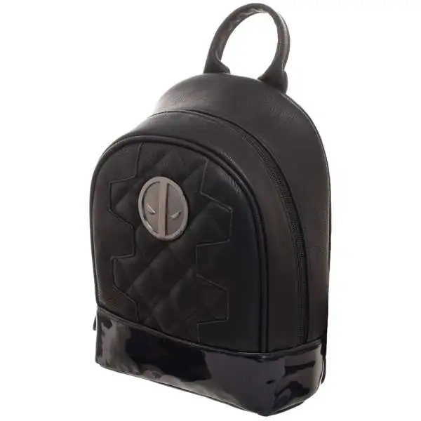 Marvel Deadpool Metallic Quilted Backpack