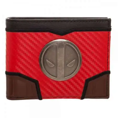 Marvel Deadpool Carbon Fiber Bi-fold Wallet