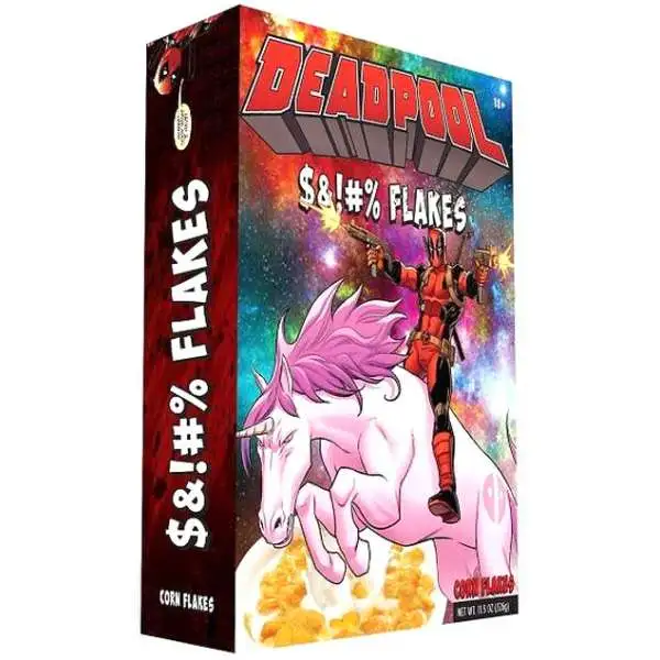 Marvel Deadpool $&!#% Flakes Exclusive Breakfast Cereal