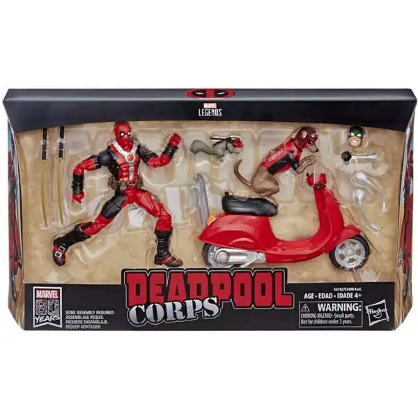 Deadpool Corps Marvel Legends Ultimate Deadpool with Scooter Action Figure (Pre-Order ships July)