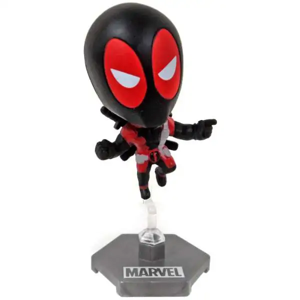 Marvel Original Minis Series 1 Deadpool Bobble Head Mini Figure [Black Version 1]