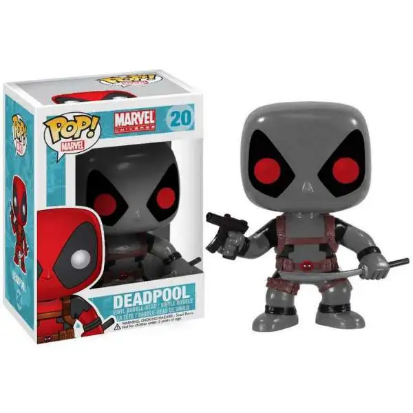 Funko X-Men POP! Marvel Deadpool Exclusive Vinyl Bobble Head #20 [X-Force (Gray & Black), Damaged Package]