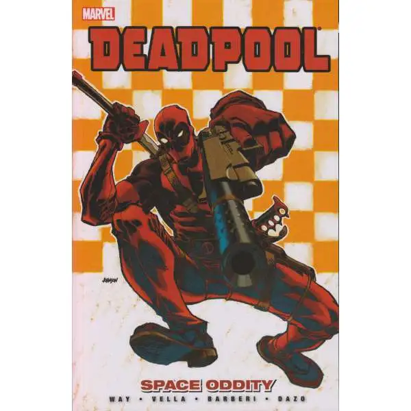 Marvel Deadpool Space Oddity Trade Paperback Comic Book #7 [Sun Damage on Spine]