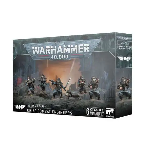Warhammer 40,000 Astra Militarum Death Korps of Krieg Combat Engineers Model Kit