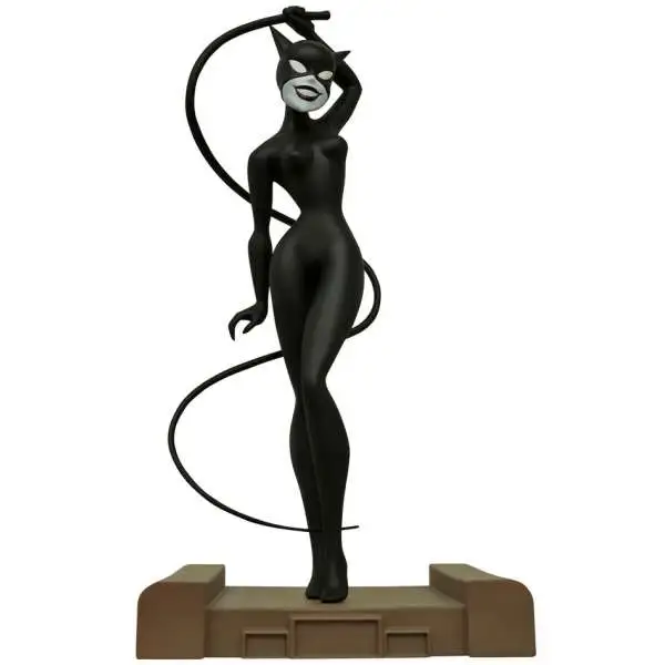 DC Batman The Animated Series Catwoman 9-Inch Gallery PVC Statue [New Adventures, Damaged Package]