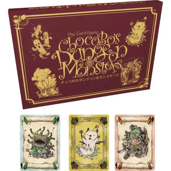 Final Fantasy Chocobo Crystal Hunt Dungeon and Monsters Expansion Pack Card Game