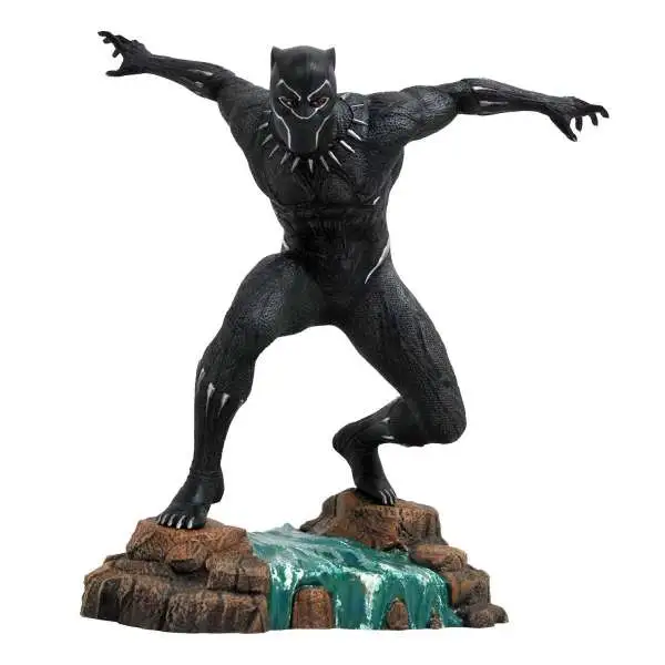 Marvel Gallery Black Panther 9-Inch PVC Figure Statue [Movie Version, masked]