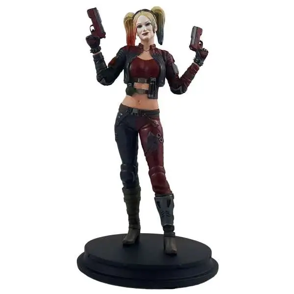 DC Injustice 2 Harley Quinn Exclusive 8-Inch Collectible Statue [Red Costume, Damaged Package]