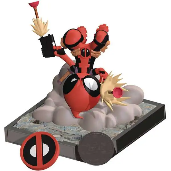 Marvel Finders Keypers Deadpool 10-Inch Compact Vinyl Keychain Figure