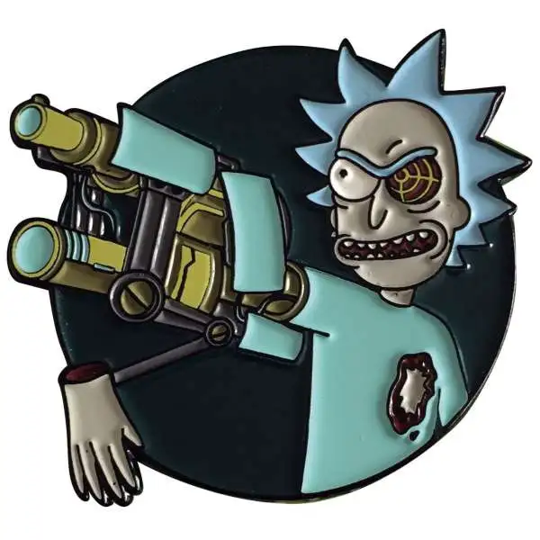 Rick & Morty Bionic Arm Rick 1.5-Inch Enamel Pin