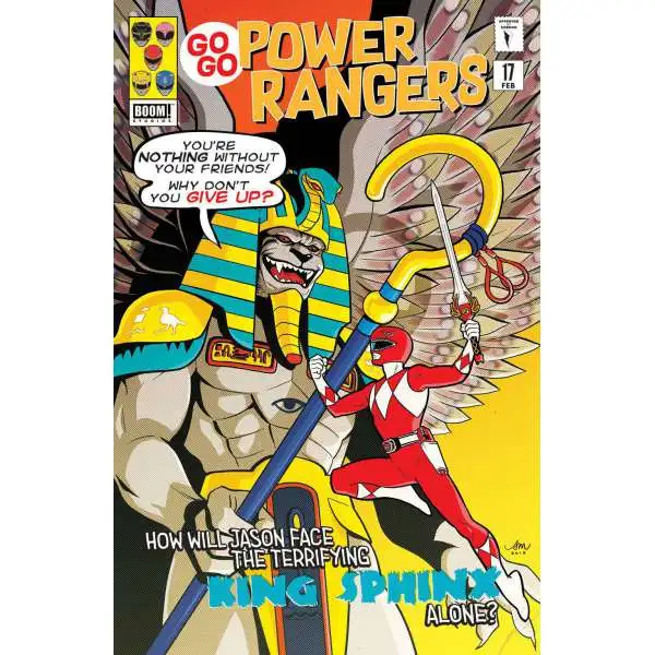 Boom Studios Go Go Power Rangers #17 Beyond The Grid Comic Book [Mok Variant Cover]