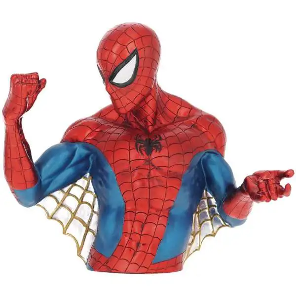 Marvel Spider-Man 10-Inch Vinyl Bank [Metallic Version]
