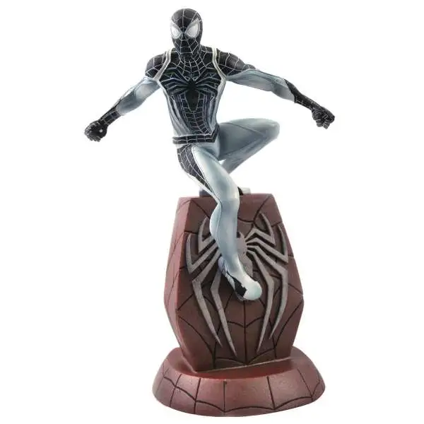 Marvel Gallery Spider-Man Exclusive 10-Inch Collectible PVC Statue [PS4 Version, Negative Suit]