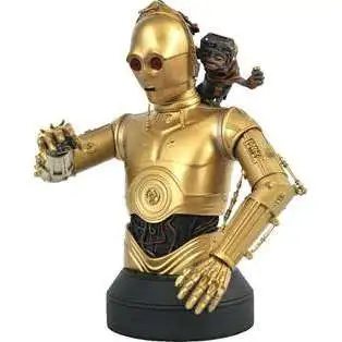 Star Wars Rise of Skywalker C-3PO & Babu Frik Bust