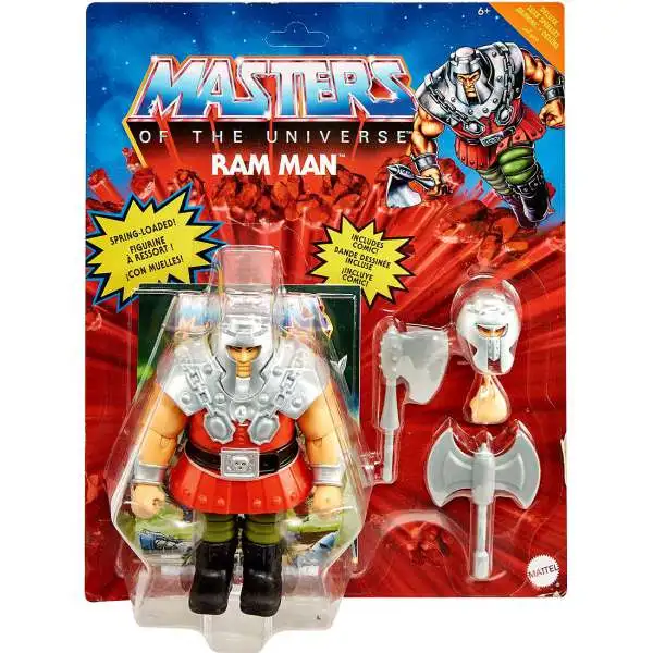 Masters of the Universe Origins Ram Man Deluxe Action Figure [Loose]