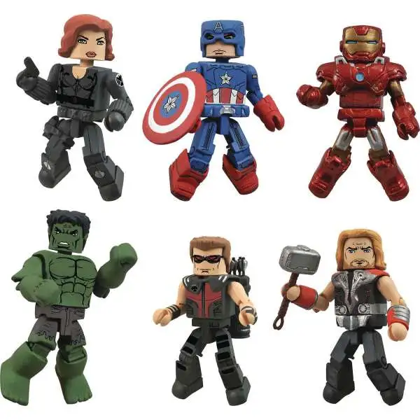 Marvel Minimates Avengers Commemorative Collection Exclusive 2-Inch Gift Set [SDCC 2021]
