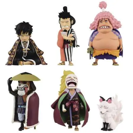 One Piece WCF World Collectable Figure Wano Country 18 3-Inch Box