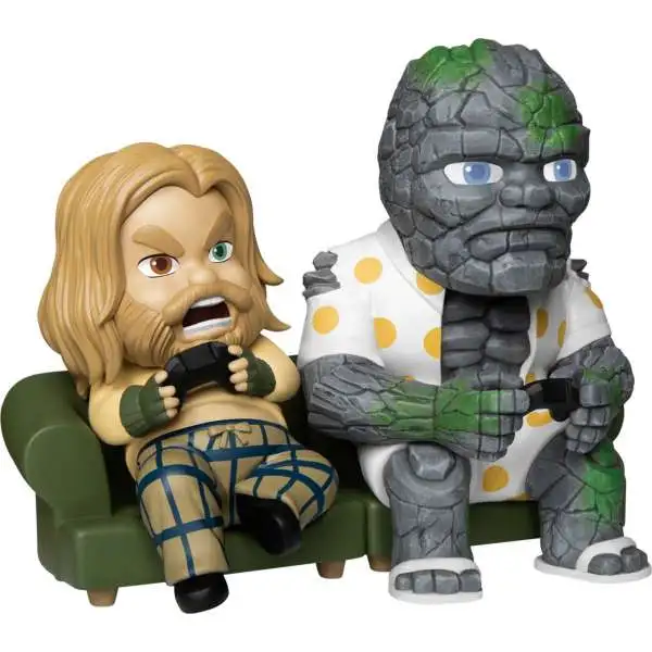 Marvel Avengers Endgame Egg Attack Bro Thor & Korg Exclusive 4-Inch Figure 2-Pack MEA-025 [SDCC 2021]