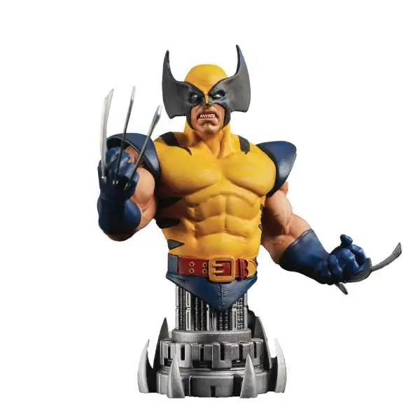 Marvel Wolverine Exclusive 6-Inch Mini Bust [SDCC 2024, Yellow Costume]