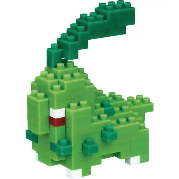 Nanoblock Pokemon Collection Series Chikorita Building Block Set [120 Pieces]