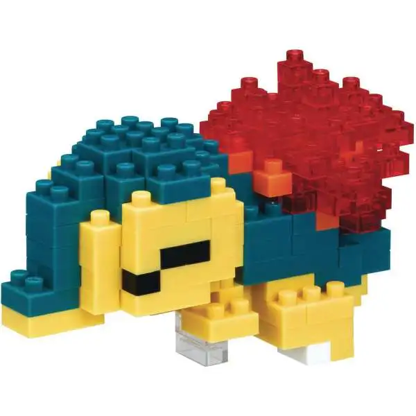 Nanoblock Pokemon Collection Series Cyndaquil Building Block Set [140 Pieces] (Pre-Order ships May)
