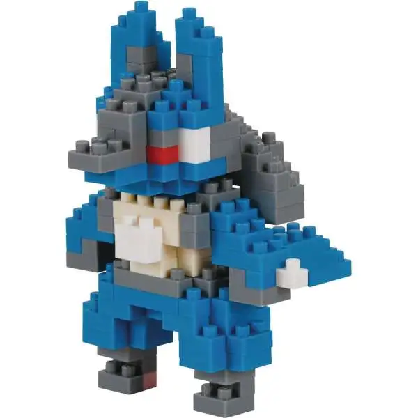 Nanoblock Pokemon Collection Series Lucario Building Block Set [160 Pieces]