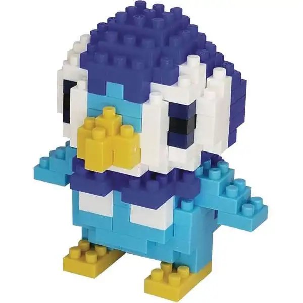 Nanoblock Pokemon Collection Series Piplup Building Block Set [170 Pieces]