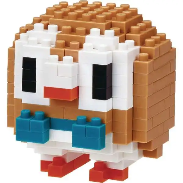 Nanoblock Pokemon Collection Series Rowlet Building Block Set [170 Pieces]