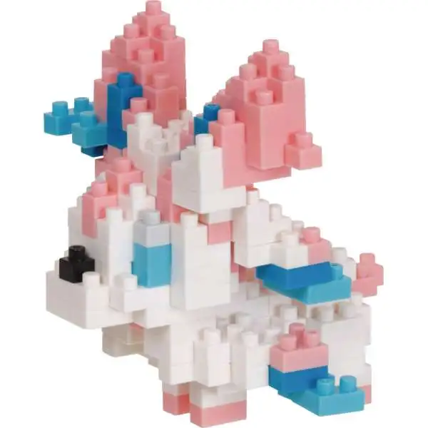 Nanoblock Pokemon Collection Series Sylveon Building Block Set [170 Pieces]