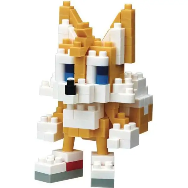 Nanoblock Sonic the Hedgehog Sonic Collection Series Tails Building Block Set [140 Pieces]