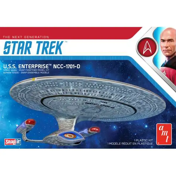 Star Trek The Next Generation U.S.S. Enterprise 1701-D Model Kit