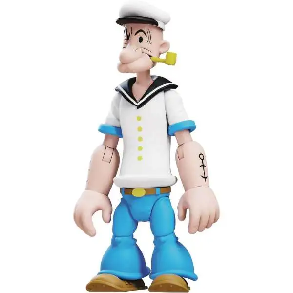 Popeye the Sailor Man Classic Popeye Action Figure [1st Appearance, White Shirt]