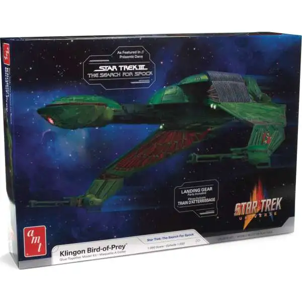 Star Trek 2 The Search for Spock Klingon Bird-of-Prey Model Kit