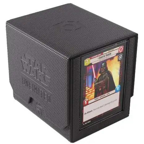 Star Wars: Unlimited Trading Card Game Official Accessory Black Deck Pod