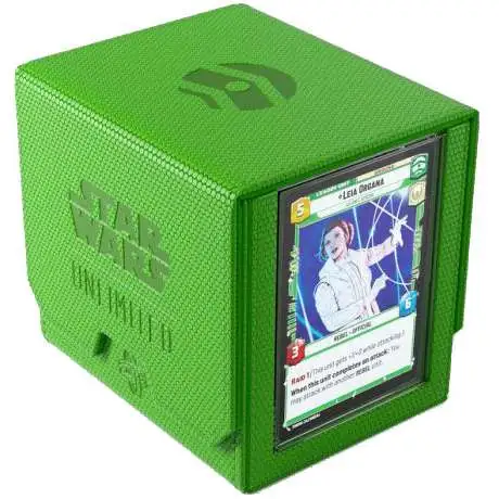 Star Wars: Unlimited Trading Card Game Official Accessory Green Deck Pod