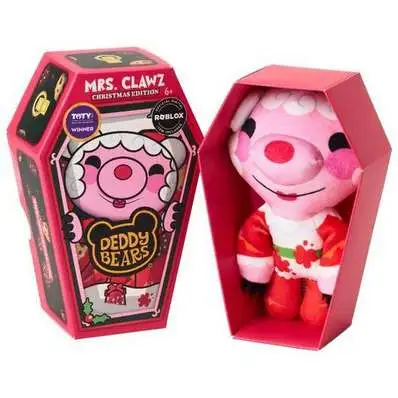 Deddy Bears Coffin 2025 Christmas Edition Mrs. Clawz 5 Plush with