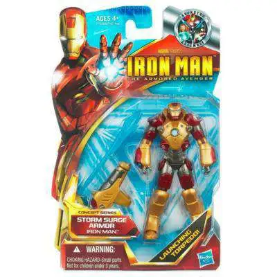 The Armored Avenger Concept Series Storm Surge Armor Iron Man Action Figure #46