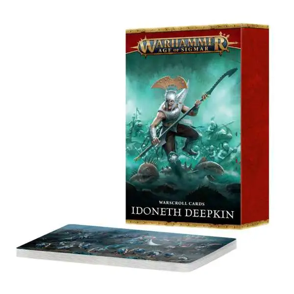 Age of Sigmar Idoneth Deepkin Warscroll Cards Miniature Game Accessory