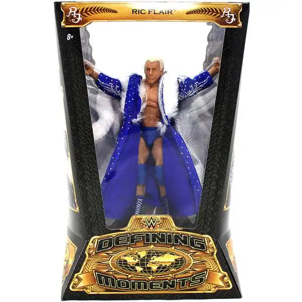 WWE Wrestling Defining Moments Ric Flair Action Figure [Blue Robe, Damaged Package]