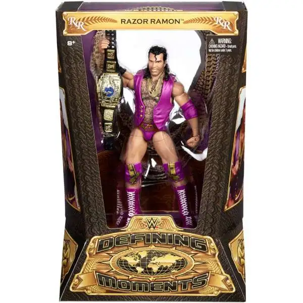 WWE Wrestling Defining Moments Razor Ramon Action Figure