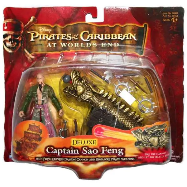 Pirates of the Caribbean At World's End Series 3 Captain Sao Feng Action Figure [Deluxe]