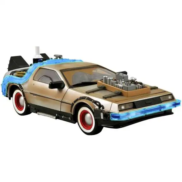 Back to the Future III Delorean Time Machine Action Figure Diamond