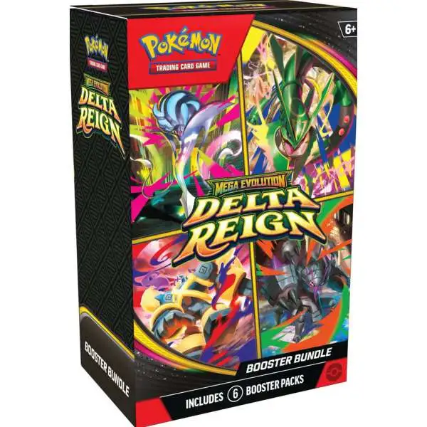 Pokemon Mega Evolution Delta Reign Booster Bundle [6 Booster Packs] (Pre-Order ships November)