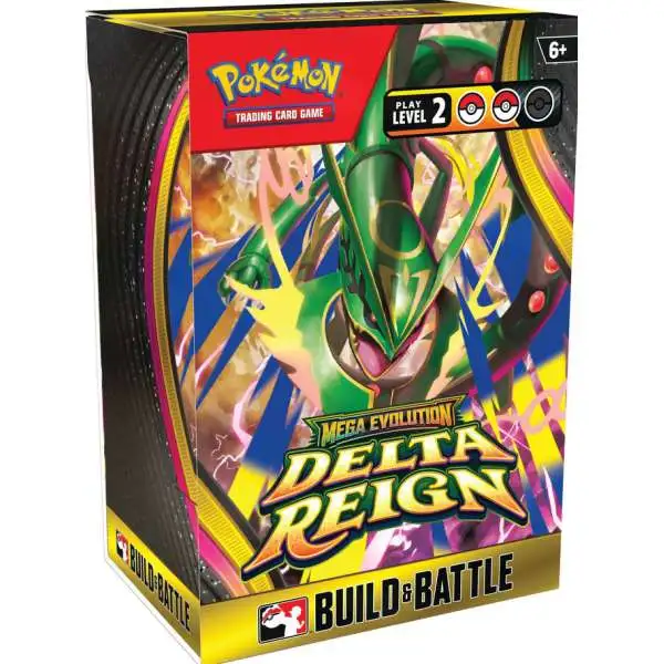 Pokemon Mega Evolution Delta Reign Build & Battle Box [4 Booster Packs & More] (Pre-Order ships November)