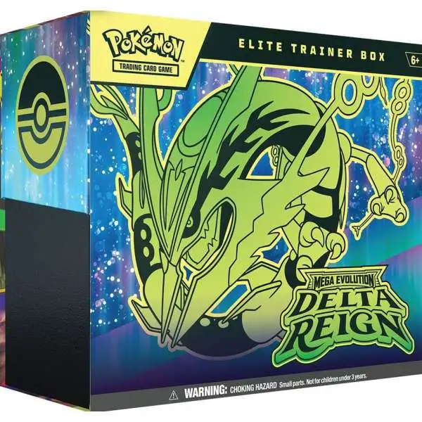 Pokemon Mega Evolution Delta Reign Elite Trainer Box [9 Booster Packs, Promo Card, 65 Card Sleeves & More] (Pre-Order ships November)